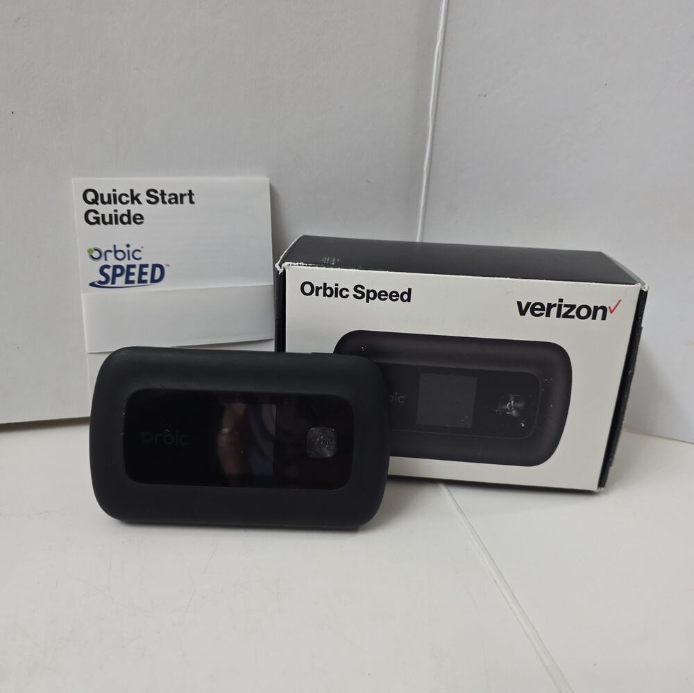 Verizon Orbic Speed OR400L Mobile Wi-Fi Hotspot 4G LTE ORB400LBVZRT W MANUAL